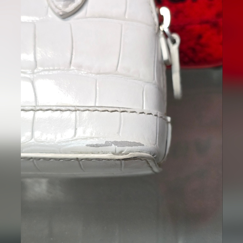 Balenciaga Micro Ville Bag Croc-Embossed Bag - Picture 6 of 13